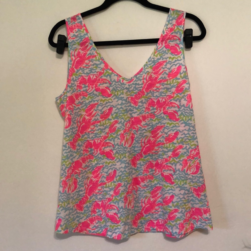 Lilly Pulitzer Gigi top in Lobstah Roll 🦞